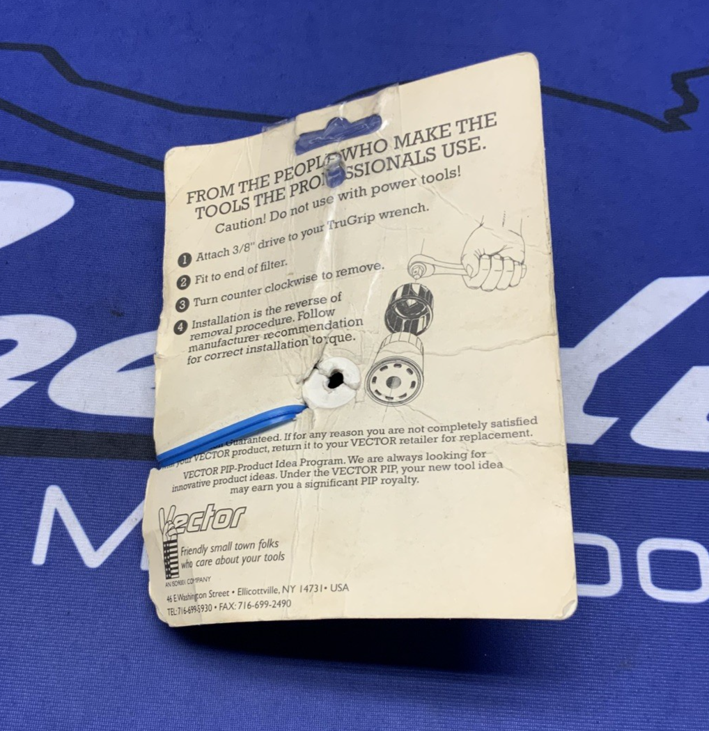 Vector Oil Filter Wrench Cup 80mm 15 Flute 17005C