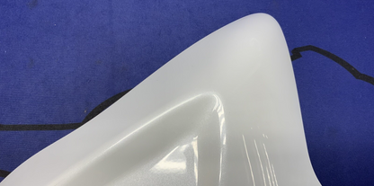 Suzuki Left White Fuel Tank Cover GSXR 600/750 2017-25 OEM 44280-14J80-YUH