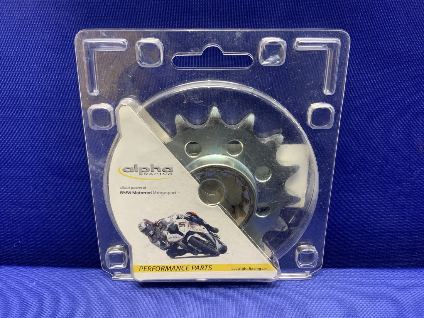 Alpha Racing Front Sprocket 520 T15 BMW S1000RR 2019-2025 2772B001A15