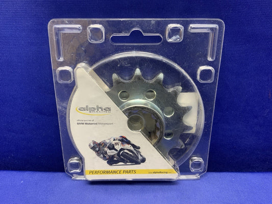 Alpha Racing Front Sprocket 520 T15 BMW S1000RR 2019-2025 2772B001A15