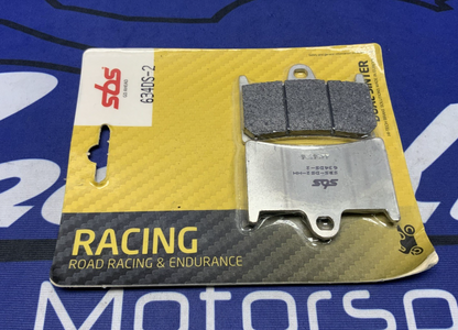 SBS Racing Sintered Front Brake Pads YZF-R6 2005-2020, R1 2015-2021 634DS-2