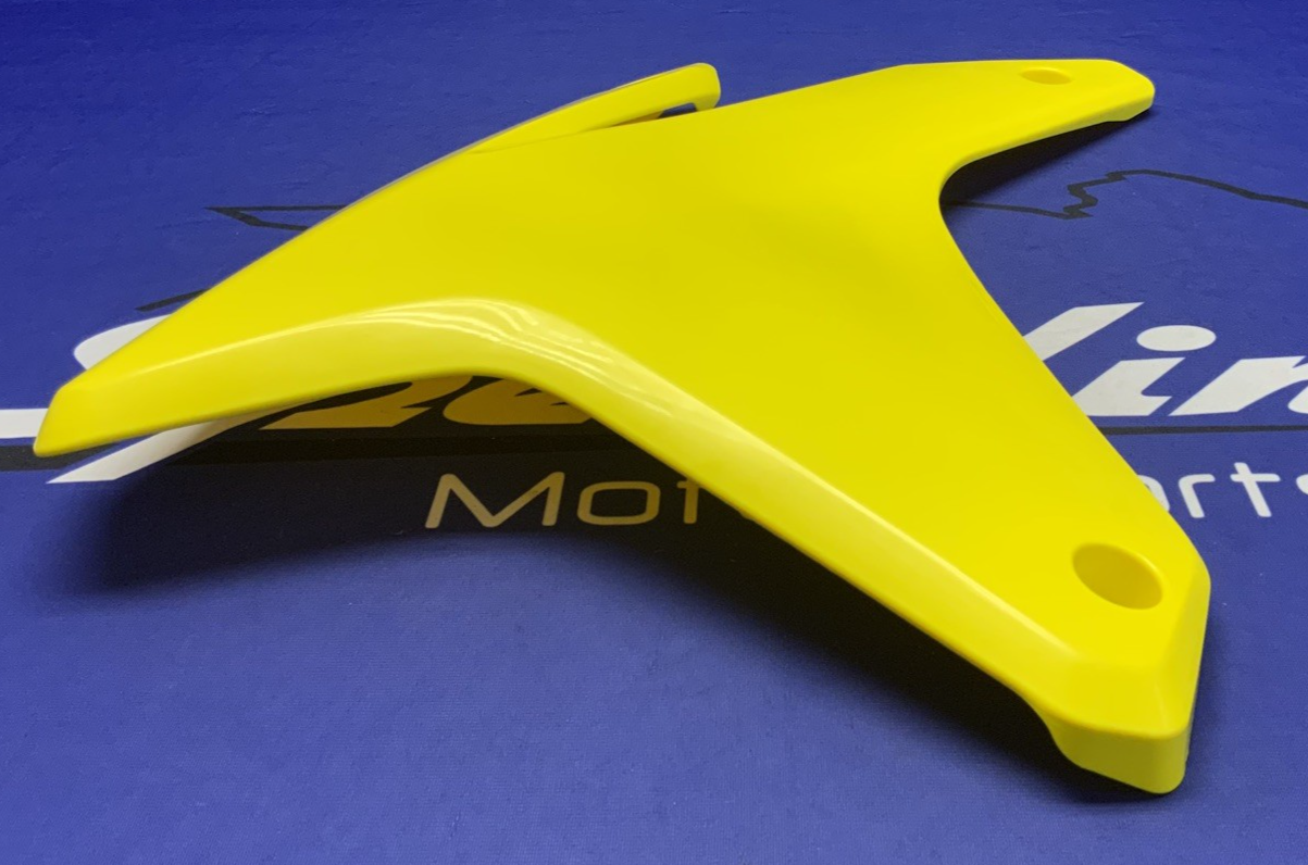 Suzuki Left Radiator Shroud (Yellow) RM-Z450 2005-2006 OEM 17762-35G00-YU1