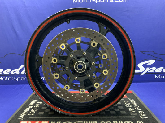 Honda Front Wheel W/ Rotors CBR 600RR 2007-2011 OEM 44650-MFJ-305ZA