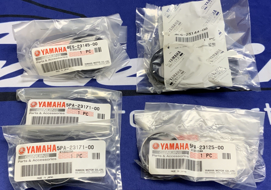 Yamaha Front Fork Seal Kit YZ85 2002-2020 OEM 4ES-W003B-00-00