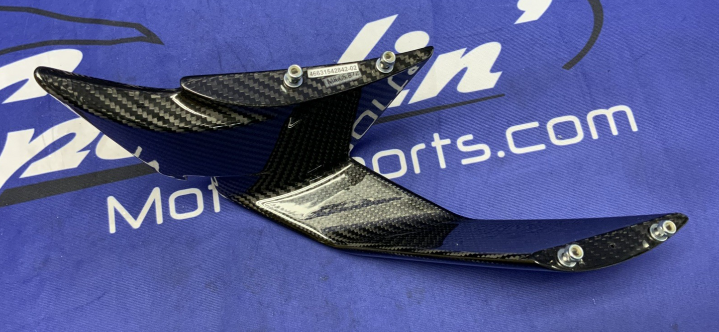 BMW Carbon Right Winglet M1000RR 2020-2023 OEM 46631542842-1
