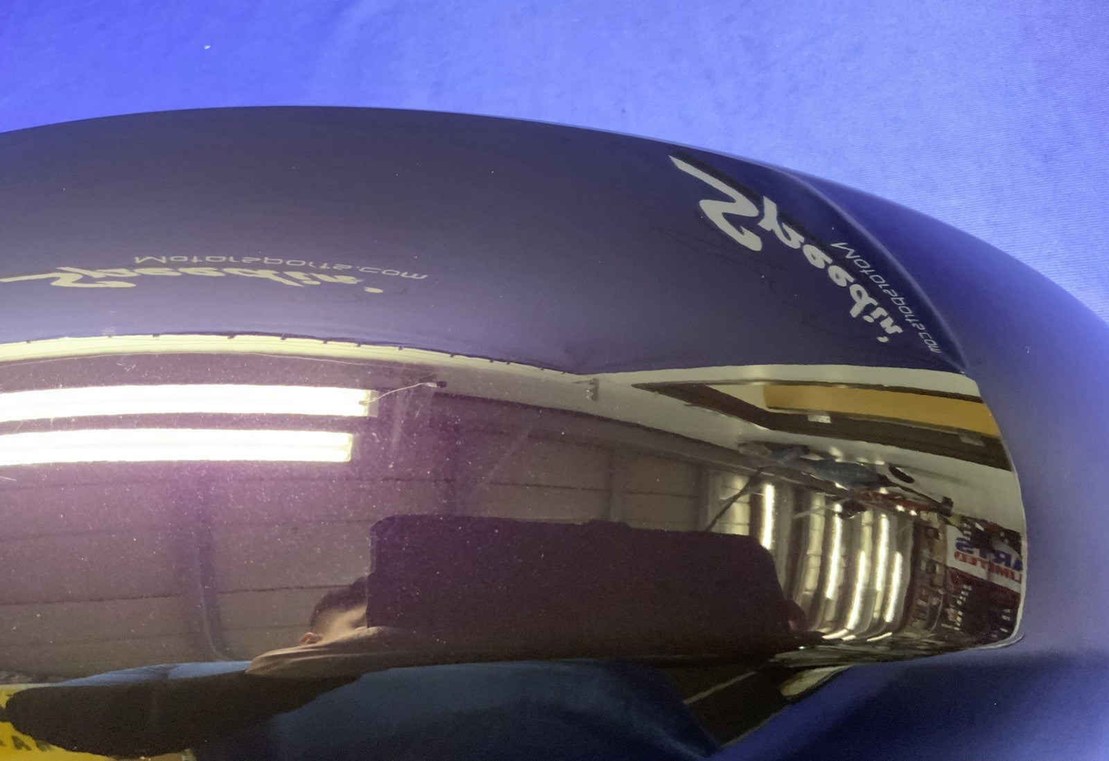 Kawasaki Front Fender Assembly Purple Vulcan 1500 2003 OEM 35040-1053-3F
