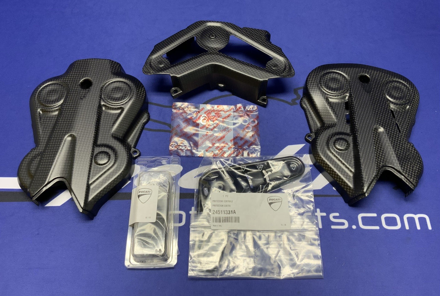 Ducati Belt Carbon Belt Guard Diavel 2011-2014 OEM 96903710A
