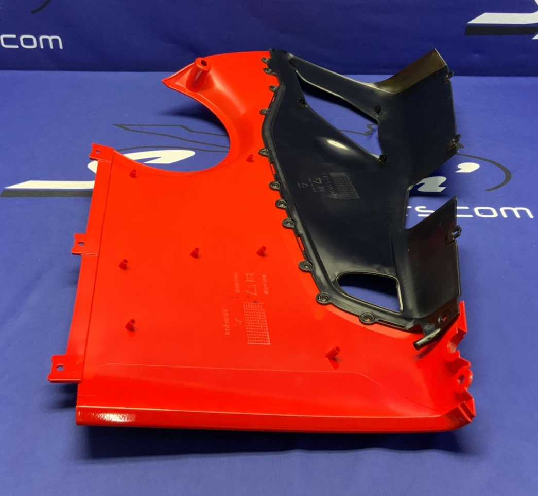 Ducati Lower Fairing Kit (Akrapovic Exhaust) Panigale V4 18-21 OEM 97180653AB-1