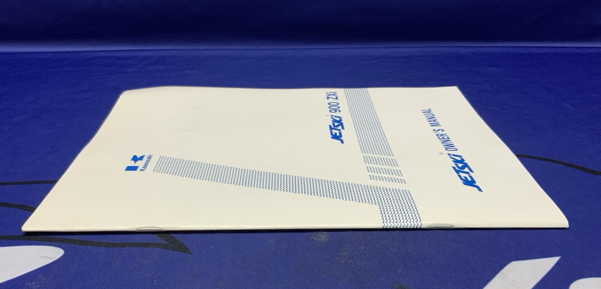 Kawasaki Jet Ski 900ZXI Owners Manual 1995 OEM 99920-1687-01