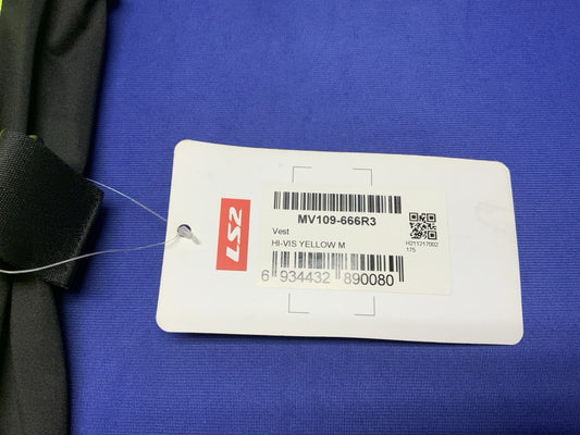 LS2 Hi-Vis Motorcycle Vest Medium MV109-666R3