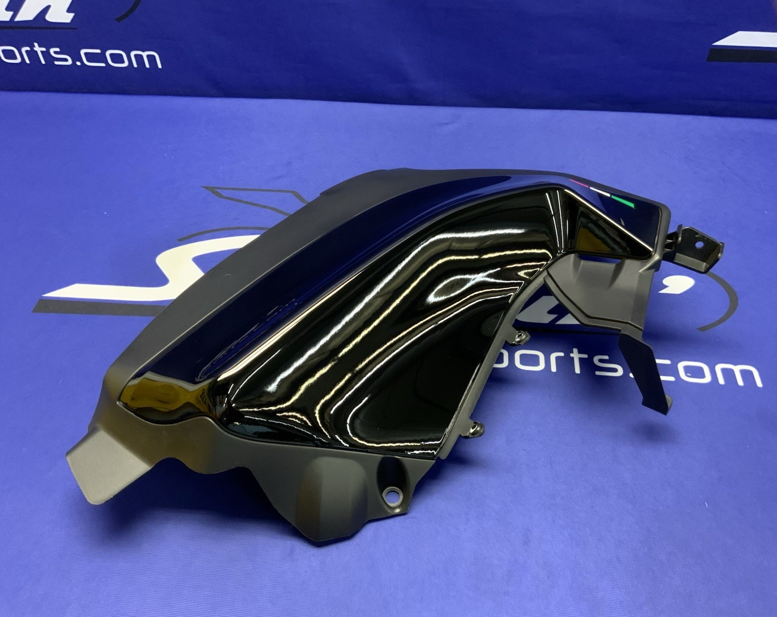 Ducati Left Tank Fairing (Thrilling Black Panigale) V2 2020-2025 OEM 4801B041AD