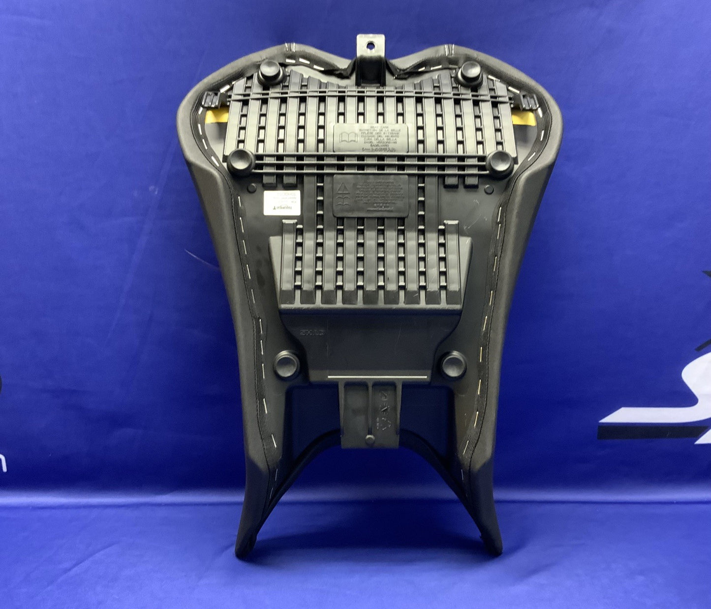 Triumph Rider Seat Embroidered (Silver) Street Triple RS 23-25 OEM T2308431-1