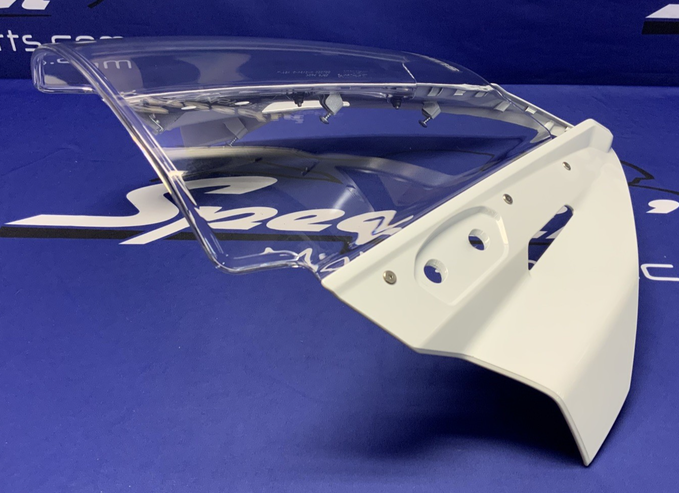 Suzuki Front Cowling W/ Windscreen (Pearl) GSX-8R 24-26 OEM 94410-25L01-QU2-1