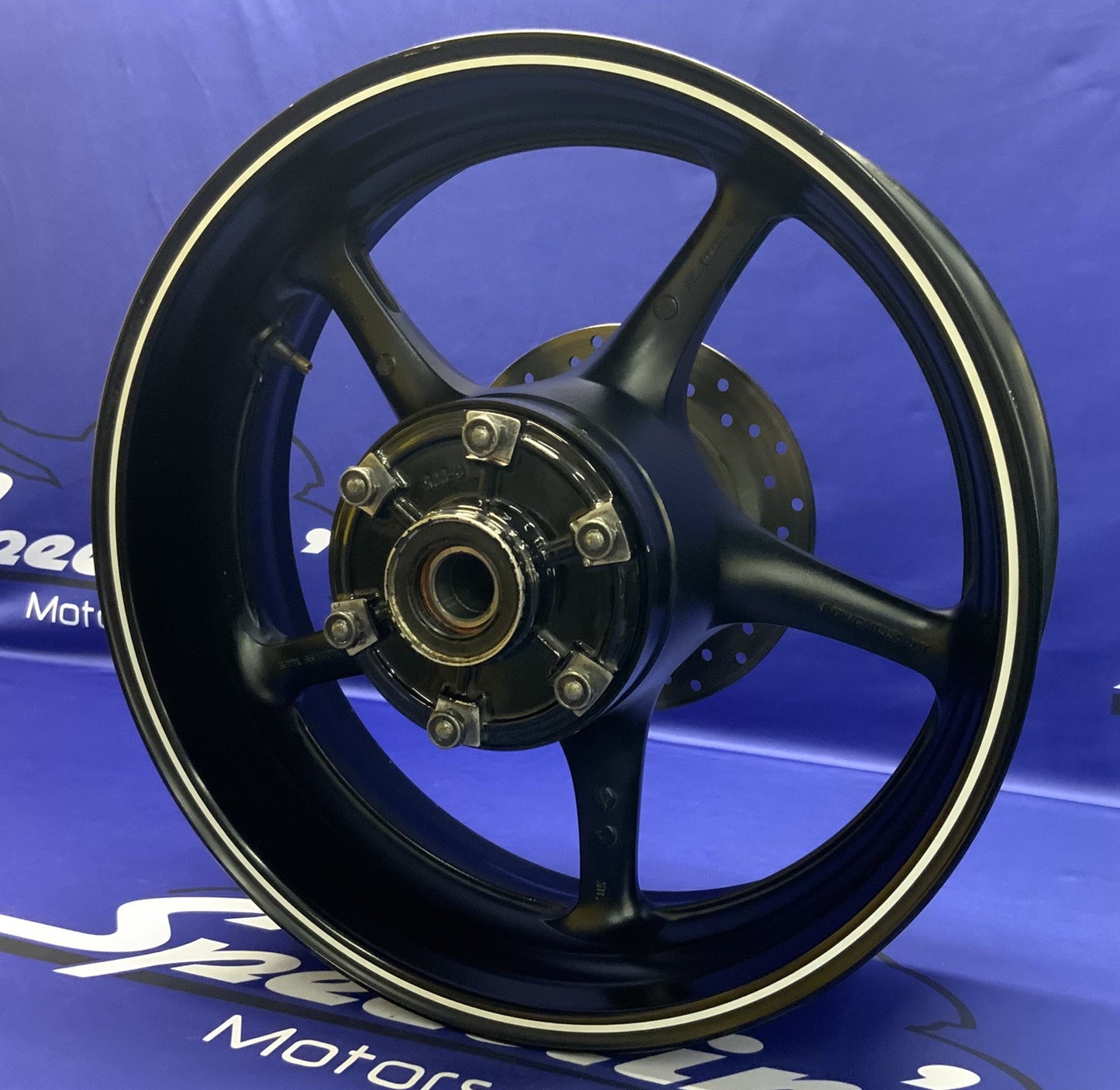Yamaha Rear Wheel Assembly (Black) YZF-R6 2003-2008 OEM 5SL-25338-00-98