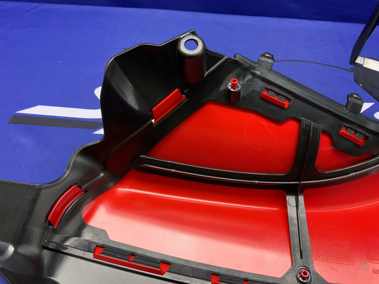 Ducati Left Fuel Tank Fairing Red Panigale V2 2021-2023 OEM 4801B041AC