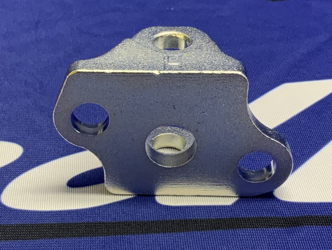 Yamaha Left Footpeg Mount Bracket  YZ125 2006-2027 OEM 1C3-21447-10-00