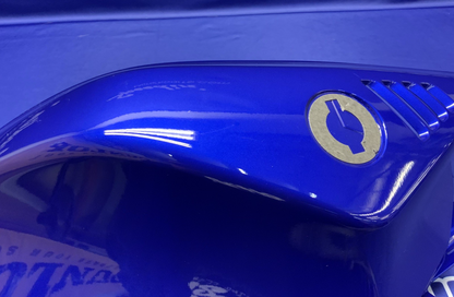 Yamaha Right Tank Fairing (Blue) YZF-R7 2022-2025 OEM BEB-24139-00-P0