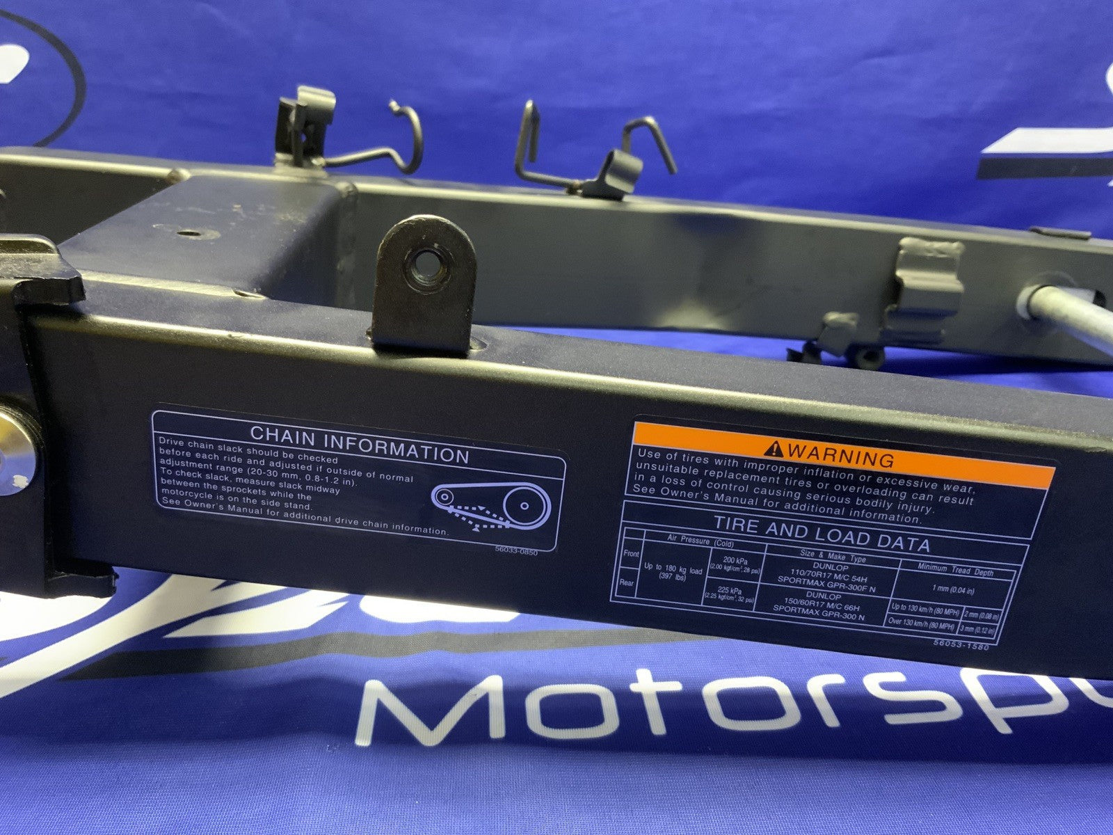 Kawasaki Rear Swing Arm Assembly Ninja 400 2018-2022 OEM 33001-0681-18R