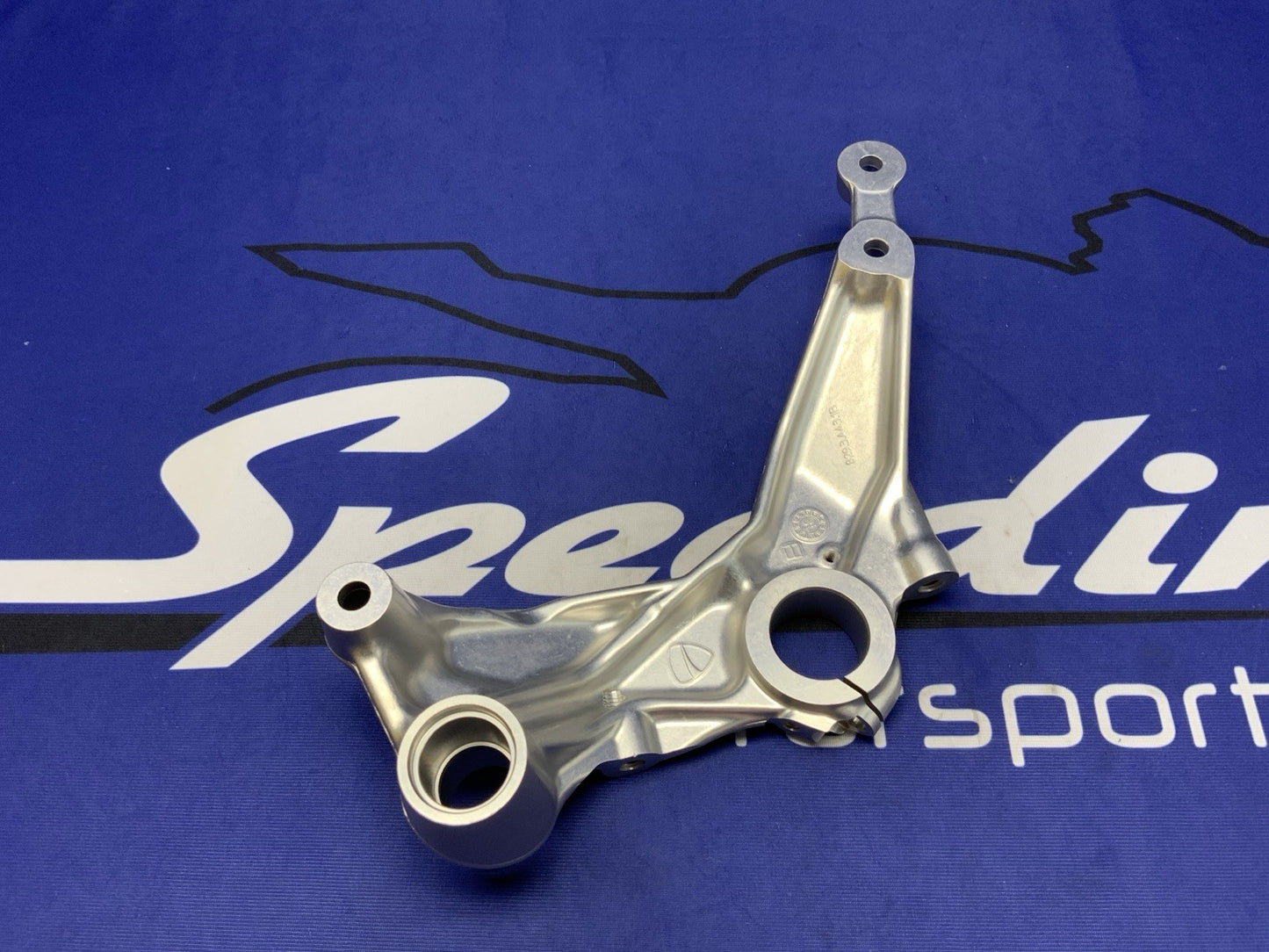 Ducati Left Holder (Silver) Panigale R 2013-2017 OEM 8291B721AA
