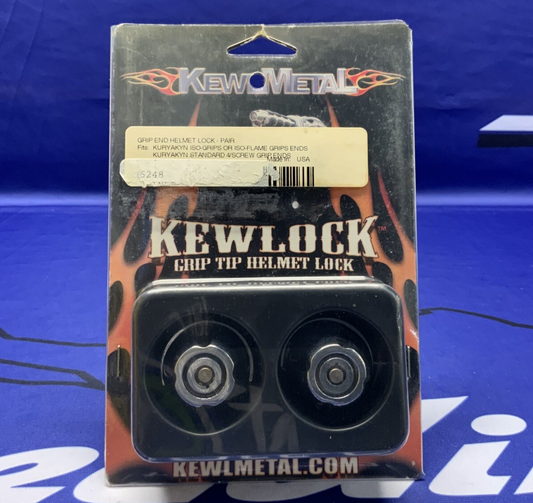 KewlMetal Grip End Helmet Lock Pair KUR-6248