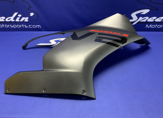 Ducati Right Upper Fairing (Thrilling Black) Panigale V2 20-25 OEM 4801A861AS-2