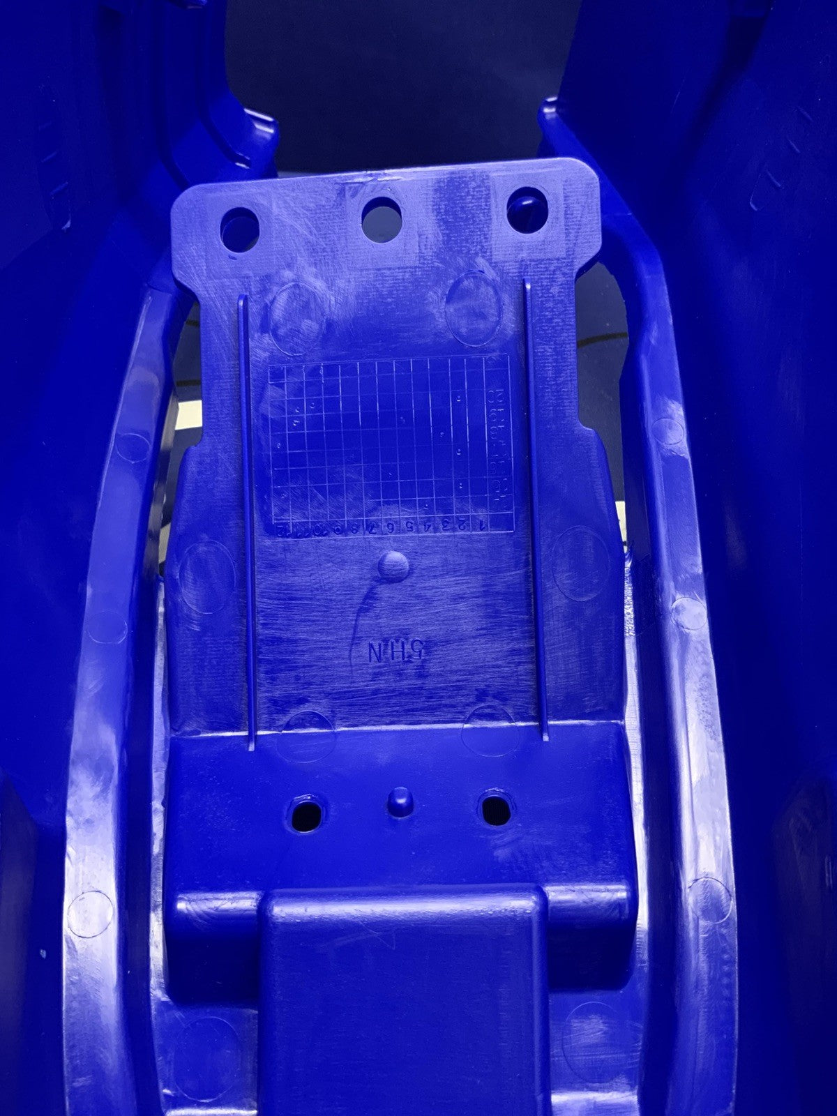 Yamaha Rear Cover Blue TT-R90 2000-2003 OEM 5HN-21711-00-00