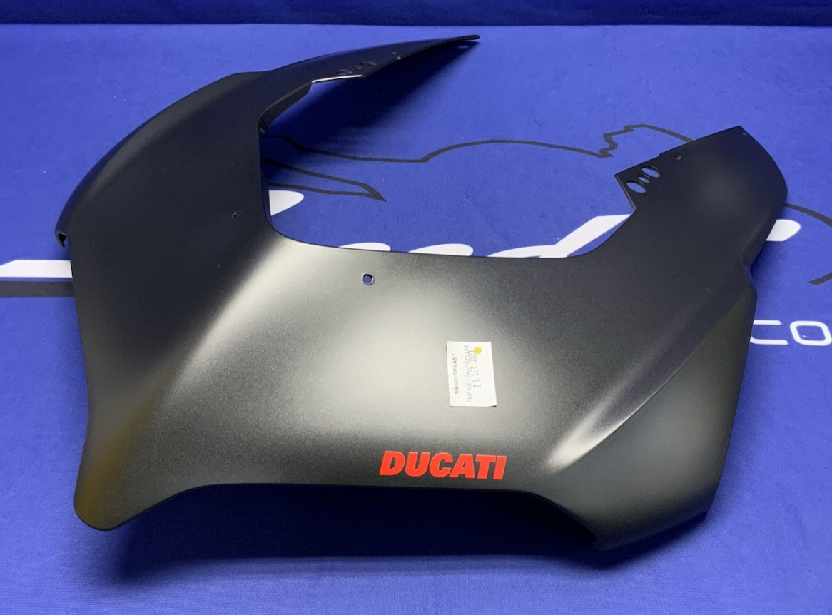 Ducati Front Fairing (Thrilling Black) Panigale V2 2020-2025 OEM 48114251AS-1