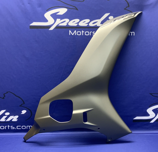 Yamaha Right Lower Fairing (Dark Gray) YZF-R6 2017-2024 OEM BN6-W283V-80-P2
