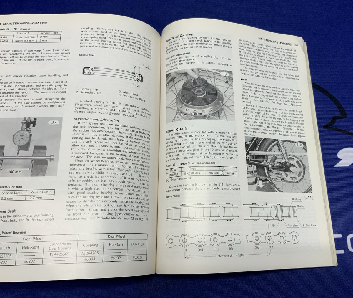 Kawasaki KZ200 Service Manual 1977-1981 OEM 99931-541-03