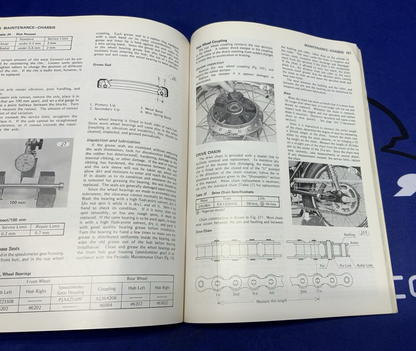 Kawasaki KZ200 Service Manual 1977-1981 OEM 99931-541-03