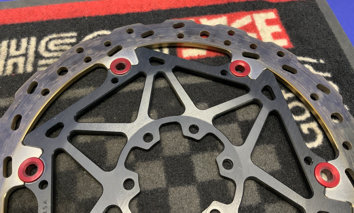 BrakeTech AXIS 330x6mm SBK Race Rotor Set Aprilia RSV4 2009-2016 BTR-A2