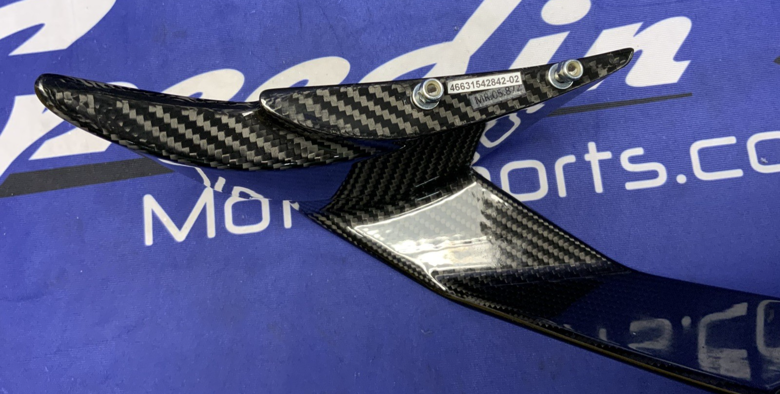 BMW Carbon Right Winglet M1000RR 2020-2023 OEM 46631542842-1