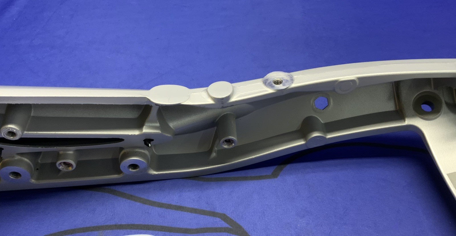 Triumph Rear Subframe Assembly (Silver) Street Triple RS 2023-2026 OEM T2073626