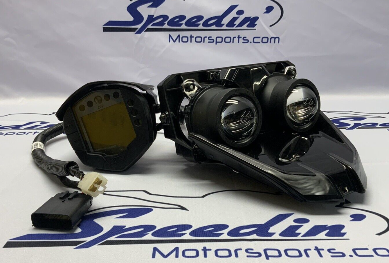 KTM Headlight Assembly W/ Dashboard RC 390 2017-21 OEM 93814569000, 90514001100