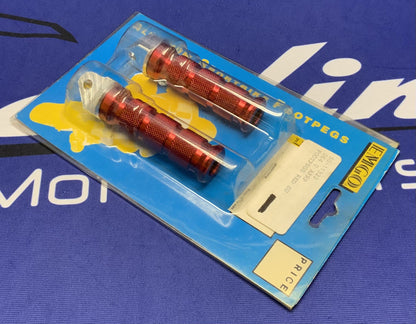 EMGO Rear Foot Pegs (Red) GSXR600/750 1996-1999 50-11322