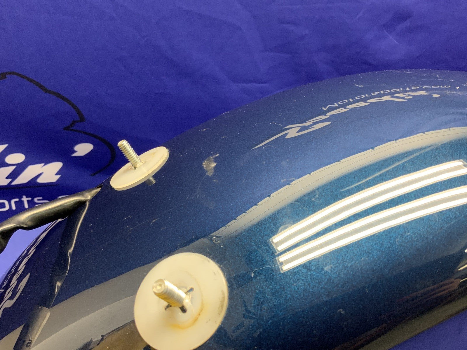 Harley Davidson Rear Fender (Luxury Blue) W/Lamps Electra Glide 97-03 59579-01XE