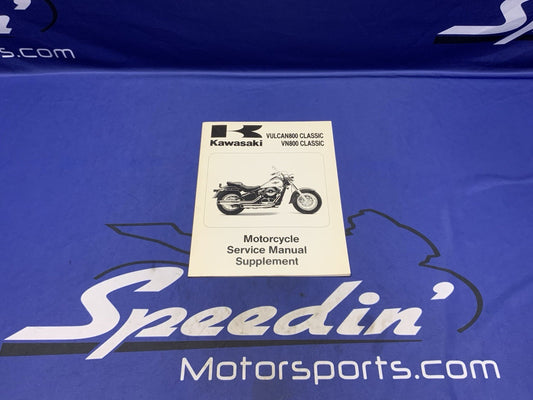 Kawasaki Vulcan800 Classic Manual VN800B 1996-2006 OEM 99924-1199-55