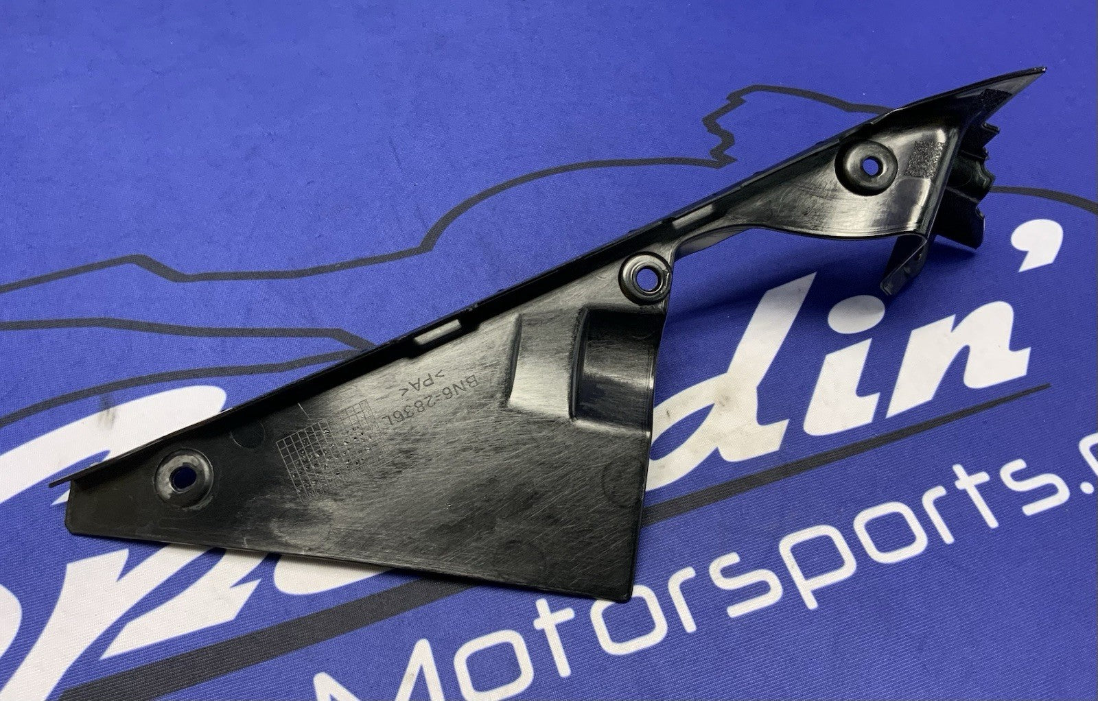 Yamaha Left Inner Cooling Fan Trim YZF-R6 2017-2024 OEM BN6-2836L-00-00-3