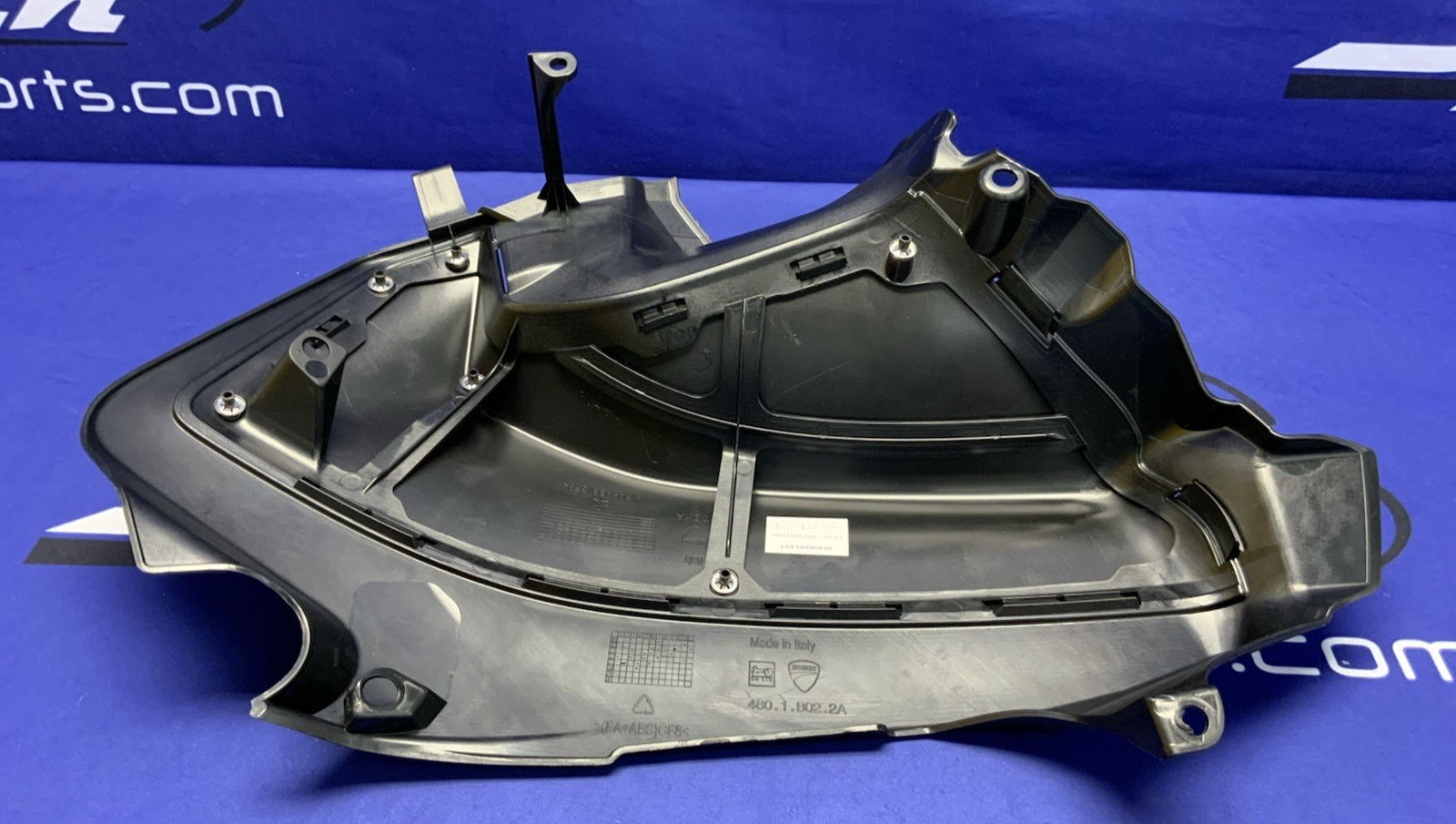 Ducati Right Tank Fairing (Thrilling Black) Panigale V2 2020-2025 OEM 4801B012AD