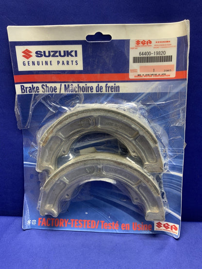 Suzuki Rear Brake Shoes QuadRunner LT-F250 1987-2002 OEM 64400-19820