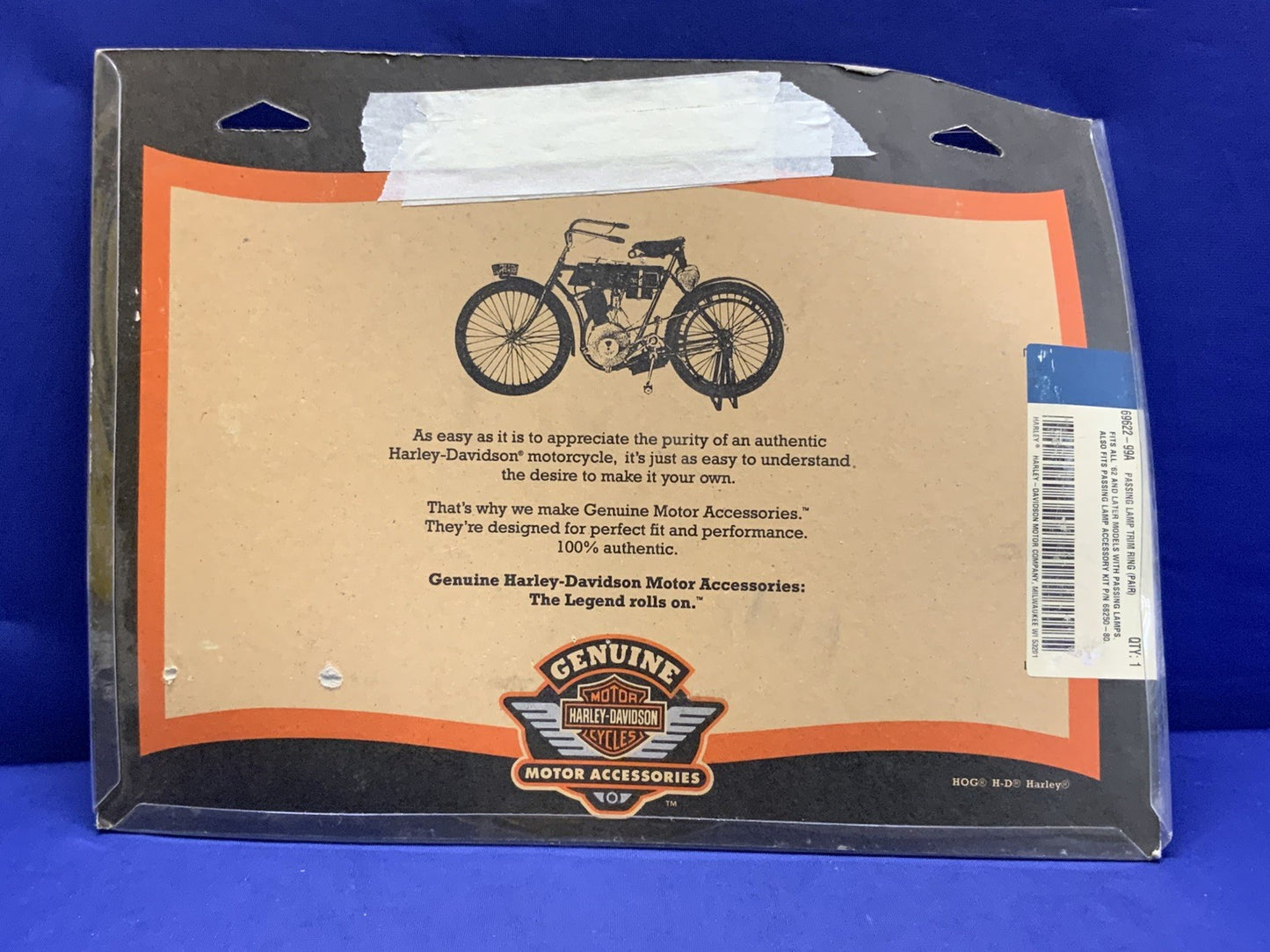 Harley Davidson Passing Lamp Light Rings Several Models OEM 69622-99A