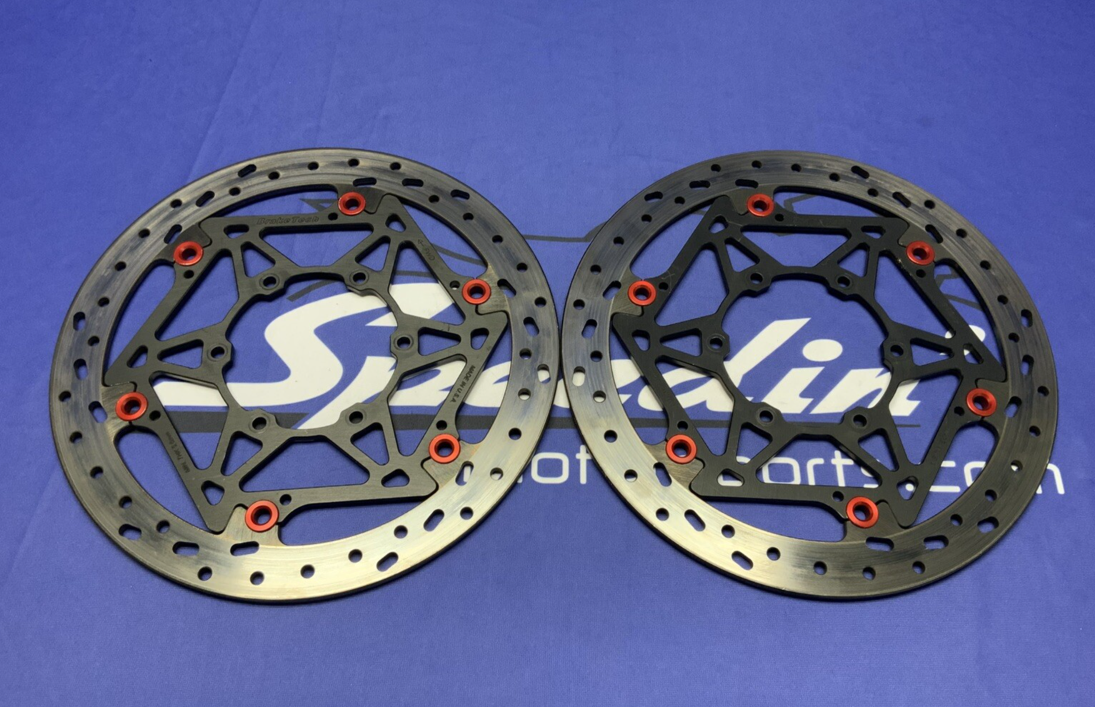 Brake Tech Front Brake Rotor Set 330mmx6mm AXIS/Iron GSXR 1000 09-16 BTS-41.R-1