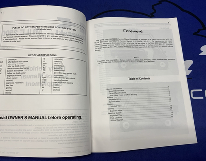 Kawasaki Mule 2500 Service Manual 1994-1999 OEM 99924-1169-51