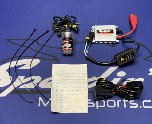 Bike Master HID Lighting Kit 6K White H9 1156-266404