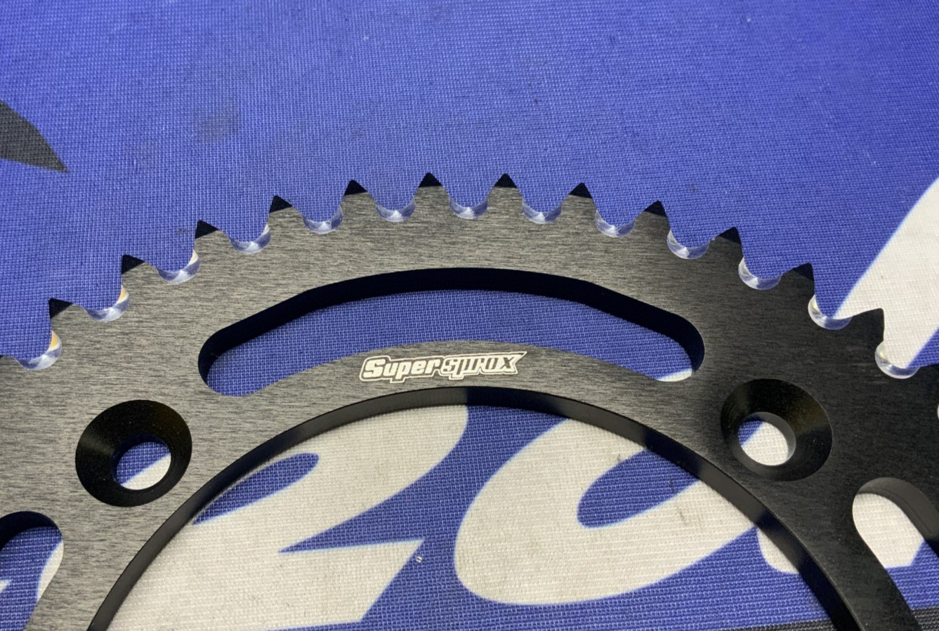 Supersprox Rear Sprocket Aluminum 46T (Black) 85SX 2003-2022 RAL-898-46-BLK