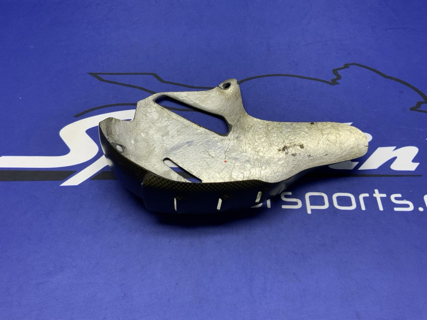 Duacti Exhaust Cover Carbon Fiber Panigale V4 2020-2024 OEM 96911851AA
