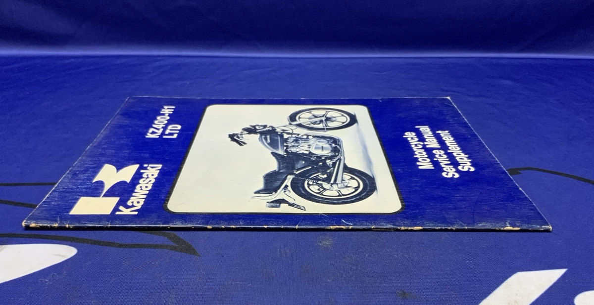 Kawasaki KZ400-H1 Service Manual 1979 OEM 99963-0027-01