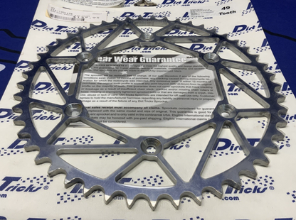 Dirt Tricks Rear Sprocket (Chrome) 49T  Sherco 5.1i 2007-2008 HV 49