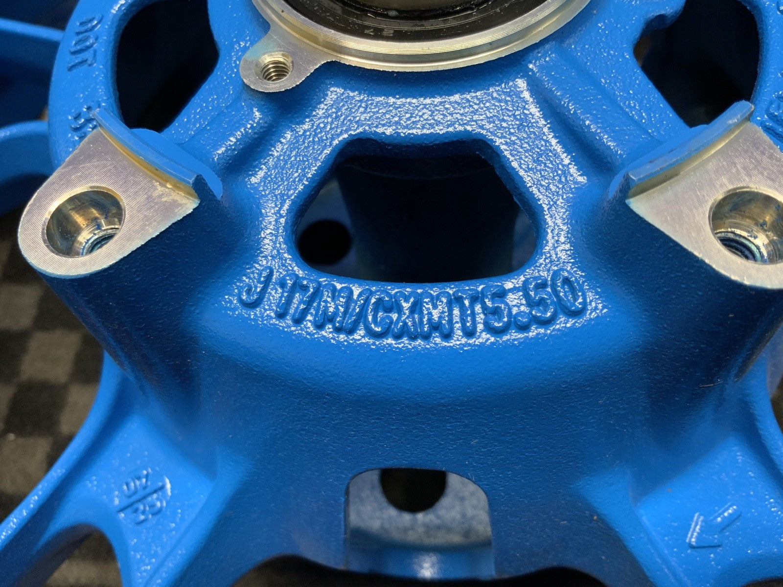 Suzuki Rear Wheel (Blue) GSX-8R 2024-2026 OEM 64111-25L00-QZB