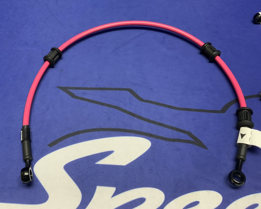 Core Moto Front & Rear Brake Lines W/ Pressure Fitting YZF-R6 2017-26 CTFR-2047